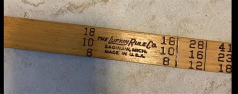 Doyle Log And Lumber Scale Lufkin Rule Co Forestry Saginaw Mi Rare
