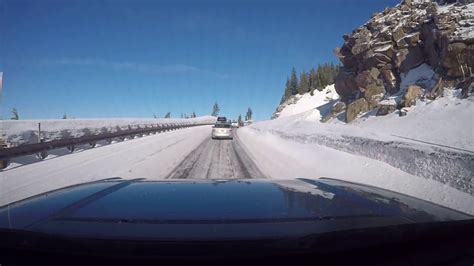 Mt Hood Oregon Driving Through Winter Wonderland Youtube