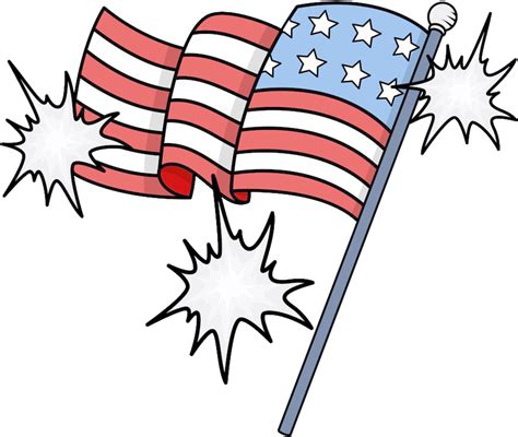 Download the free graphic resources in the form of. Of The United States Independence Day Clip - Us Flag ...