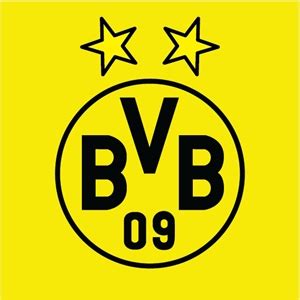 Borussia dortmund logo by unknown author license: Borussia Dortmund Logo Vector (.EPS) Free Download