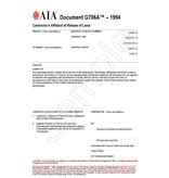 Why don't you attempt to get something basic in the. G706A-1994, Contractor's Affidavit of Release of Liens - AIA Bookstore