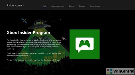 Xbox Insider Hub Now Available For Windows Store