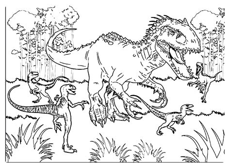Jurassic World Dibujos Faciles Para Dibujar Para Ni Os Colorear