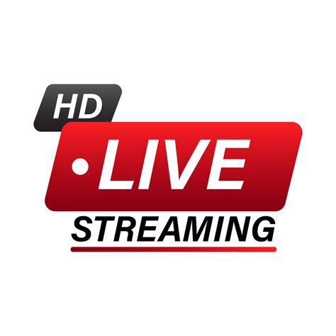 Live Streaming Icon Design For The Broadcast System Live Streaming