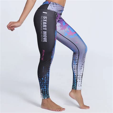Creative 3d Printed Sporting Leggings Women High Elastic Slim Fitness Pants Casual Cloths For