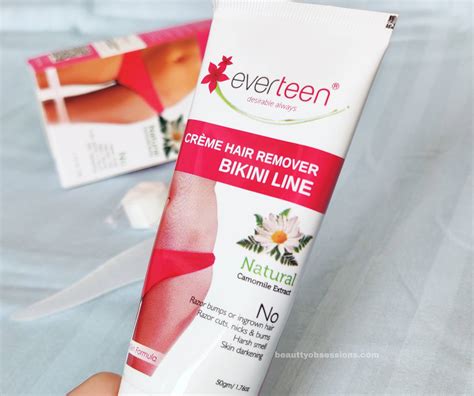 everteen bikini hair removal cream review