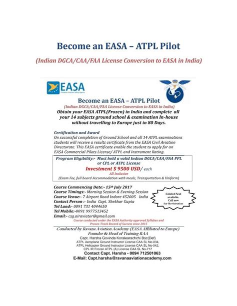 Easa Commercial Pilot From 0 To Atpl Pilot Commercial Pilot Private