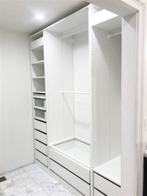 You don't have to have a ridiculous budget to have. Installing our IKEA Pax Wardrobes (plus, Tips for Planning ...