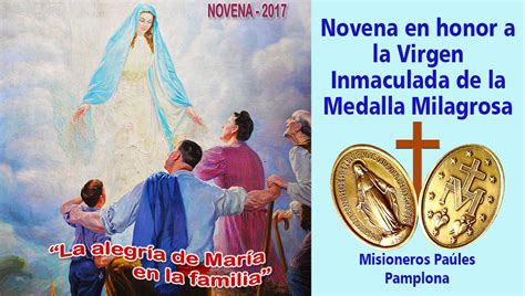 Novena A La Virgen Milagrosa Día 3 La Presentacion De María La
