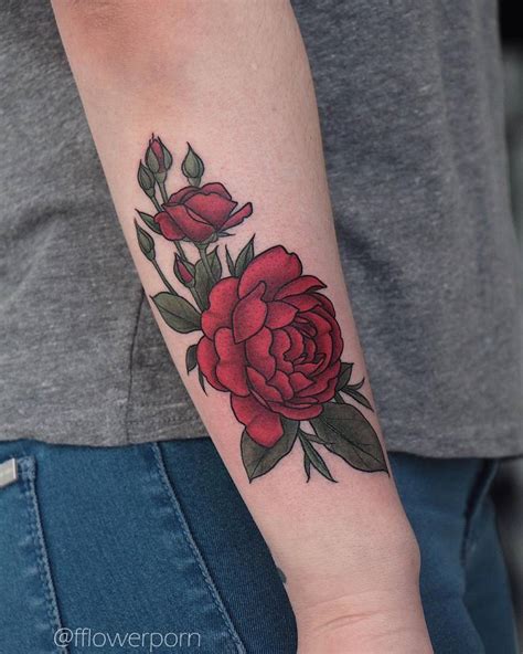 Top 176 Tatuajes De Rosas Rojas En El Pie 7segmx