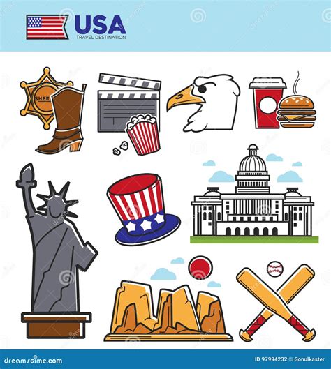 Usa America Travel Landmarks Symbols And American Culture Tourist