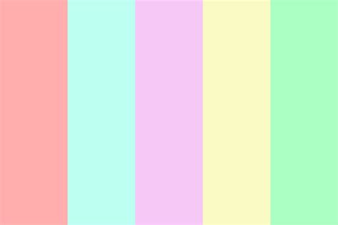pastel candy land color palette