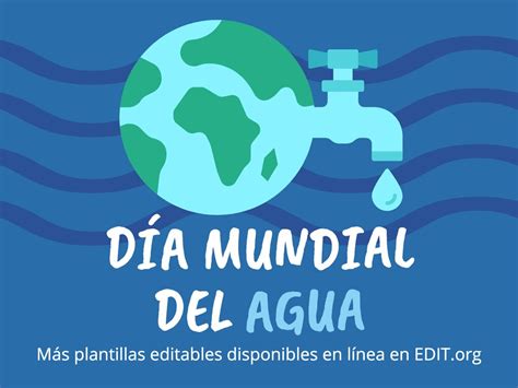 Diseña Banners Y Carteles Del Día Del Agua