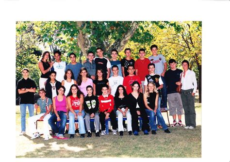 Photo de classe 3ème de 2003, Collège Sylvain Menu  Copains d'avant