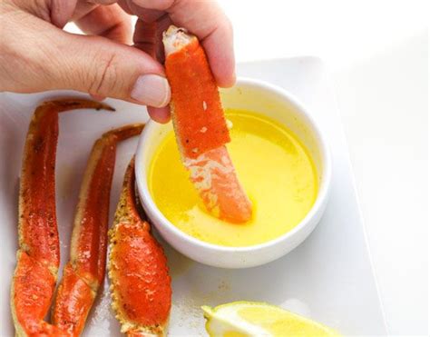 Easy Baked Snow Crab Tastefulventure Recipe Crab Legs Recipe