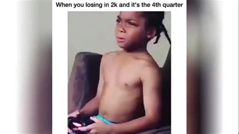 Kid Crying While Playing Video Games Losing In K