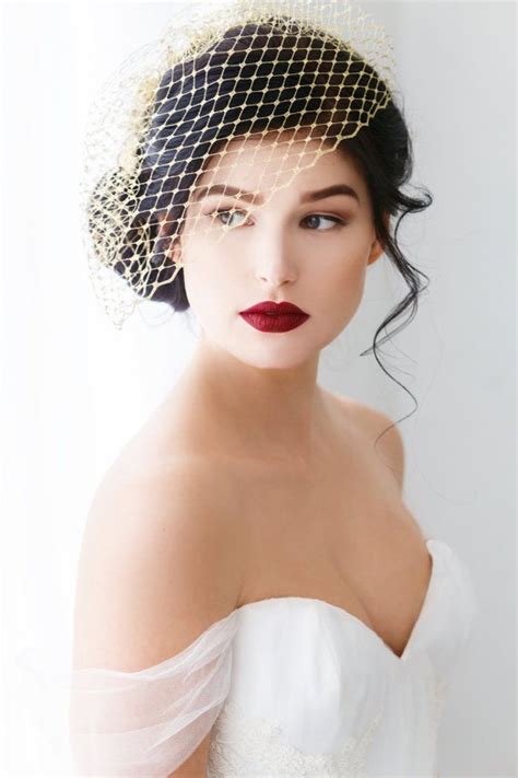 What you'll need for this diy birdcage veil: Gold Birdcage Veil, French Netting, Gold Veil, Birdcage ...