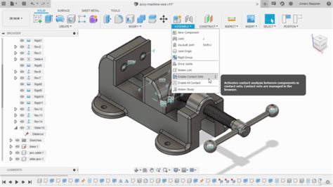Assemble Parts And Components In Fusion 360