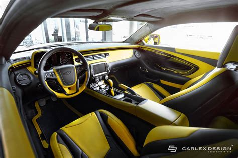 Carlex Design Renueva El Interior Del Chevrolet Camaro De Quinta