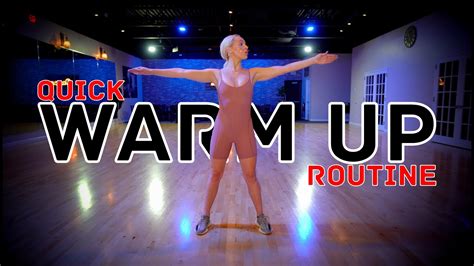 12 Minute Warm Up Routine You Should Do Before Your Dance Classes
