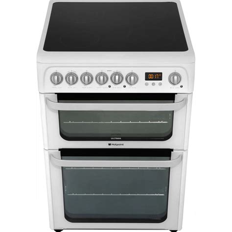 hotpoint hue61gs ultima free standing a a electric cooker with ceramic hob 60cm ebay