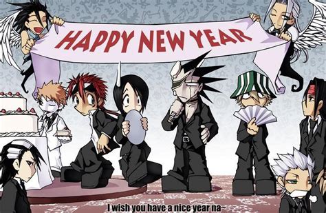 Happy New Year Bleach Anime Photo 17487886 Fanpop