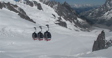 Telecabine Panoramique Mont Blanc In Chamonix Mont Blanc France