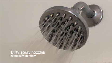 How To Clean Your Shower Head With No Tools Or Plumbing Experience Youtube