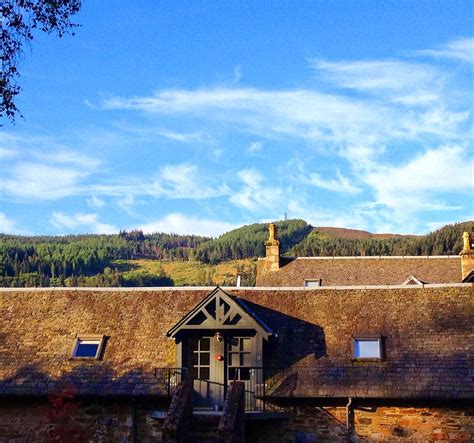 Craigatin House And Courtyard Pitlochry Scotland Pitlochry Sunshine