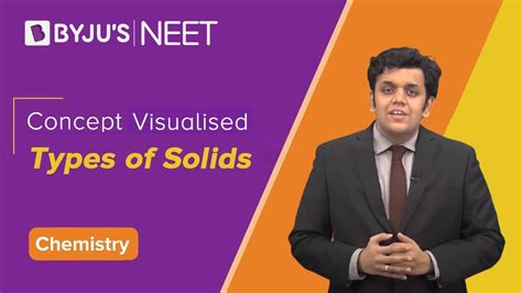 The Solid State Types Of Solids Class 12 Chemistry Chapter 1 Neet
