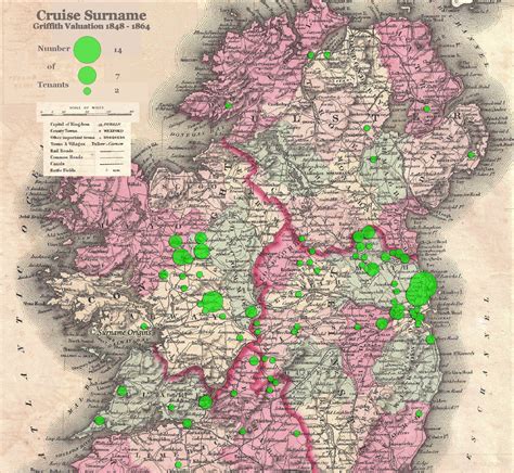 Cruwys News Irish Surname Maps