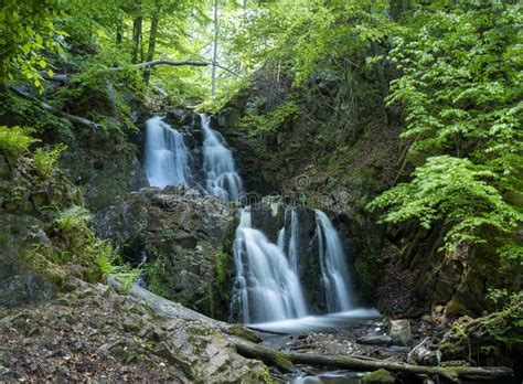 The Forsakar Waterfall Sweden Stock Photo Image Of Ravine Erosion