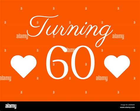 60th Birthday Card Wishes Illustration Stock Photo Alamy