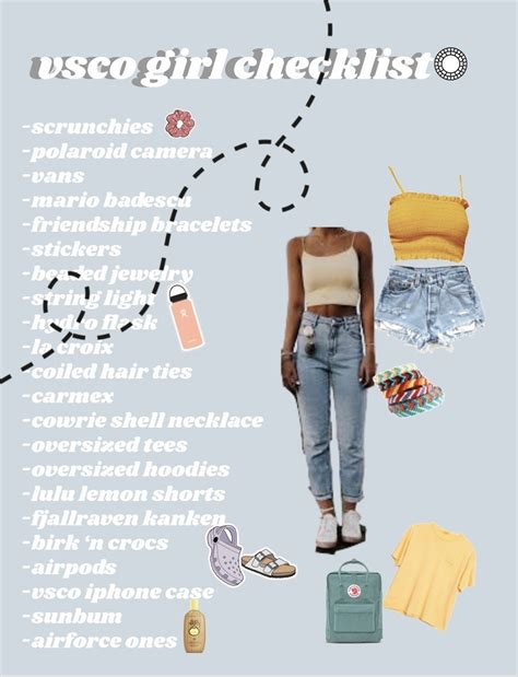 Vsco Girl Checklist Vscogirl How To Be A Vsco Girl A Checklist