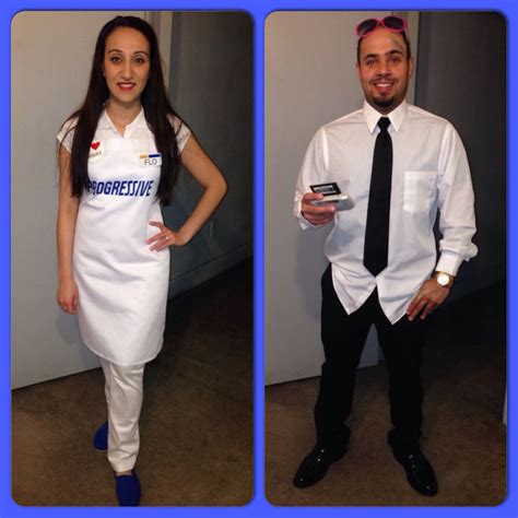 Looking for a halloween costume for you and your partner? Insurance Agents... Progressive Flo & Allstate Mayhem ...