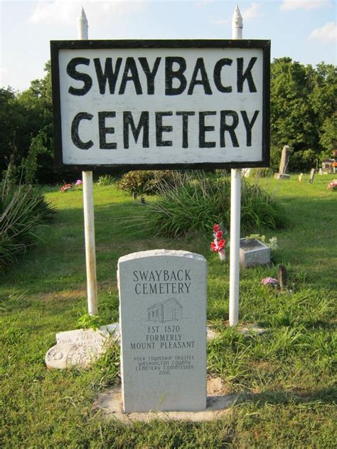 Swayback Cemetery In Daisy Hill Indiana Find A Grave Cemetery