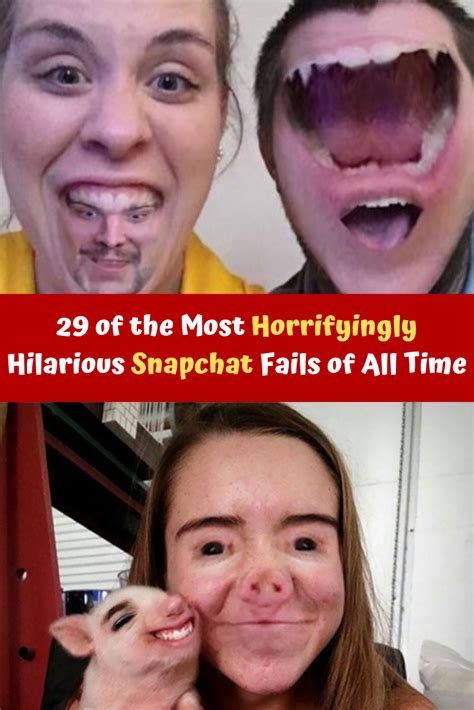 Of The Most Horrifyingly Hilarious Snapchat Fails Of All Time Hilarious Snapchat Funny