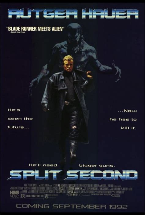 Watch split second movie trailer and get the latest cast info, photos, movie review and more on tvguide.com. 1992: Split Second | ilgiornodeglizombi