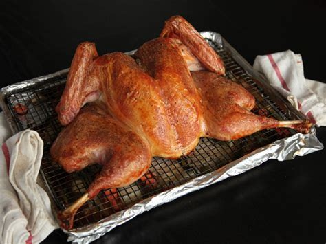 crisp skinned spatchcocked butterflied roast turkey with gravy recipe recipe roasted