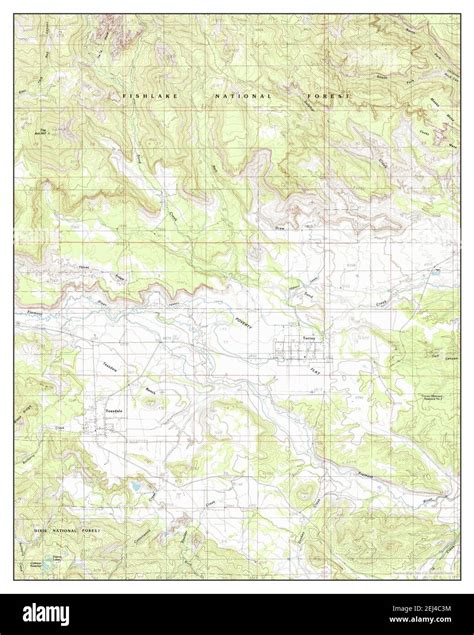 Torrey Utah Map 1985 124000 United States Of America By Timeless