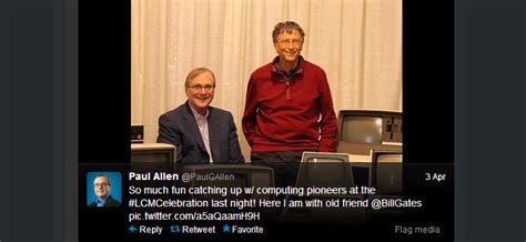 Bill Gates Y Paul Allen Ponen Fin A Su Desacuerdo Y Recrean Fotografía