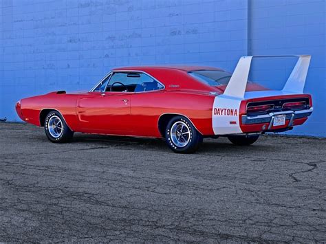 1969 Dodge Charger Daytona Rear View Barn Finds