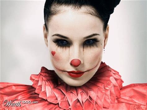 Evil Celebrity Clowns 6 Worth1000 Contests Halloween Clown Halloween Makeup Looks Diy