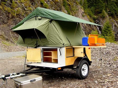 Many campers and camping trailers are already available on the market. DIY Tent Campers You Can Build on a Tiny Trailer