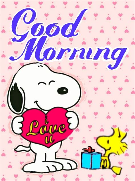 スヌーピーgood Morning Snoopy Valentines Day Good Morning Snoopy