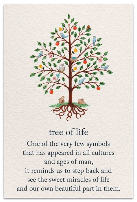 Tree Of Life Birthday Card Symbols And Meanings