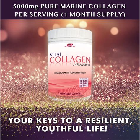 Vital Collagen Powder Halal 5000mg With Hologram 30serving150g