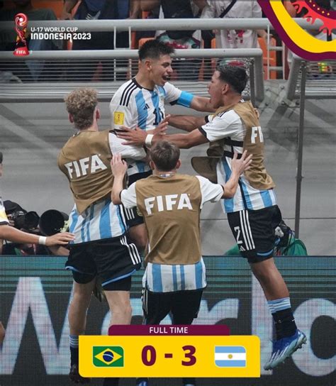 صعود آرژانتین به نیمه نهایی جام جهانی نوجوانان طرفداری