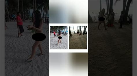 Scandal Sa Boracay Viral Boracay Girl Bikini Girl Sa Boracay Youtube
