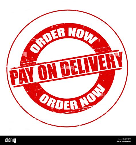 Pay On Delivery Hi Res Stock Photography And Images Alamy